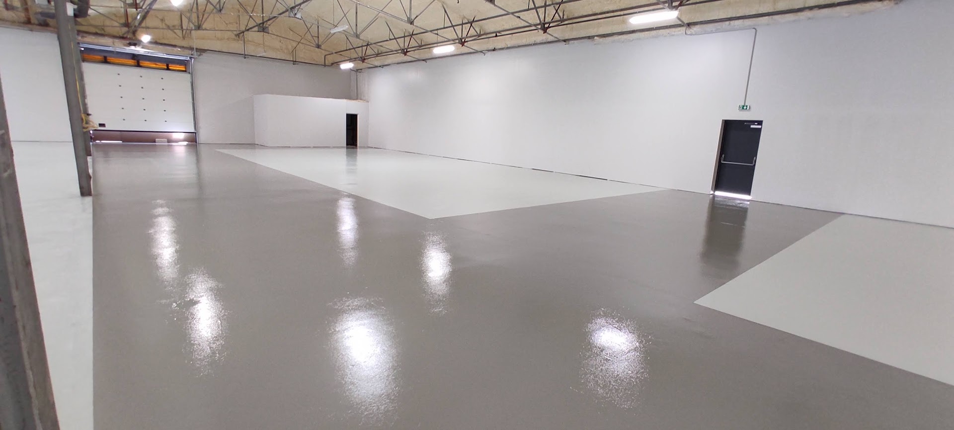 Sol résine industriel